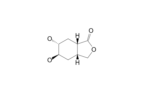 (3ARS,5RS,6RS,7ASR)-5,6-DIHYDROXY-PERHYDRO-ISOBENZOFURANONE