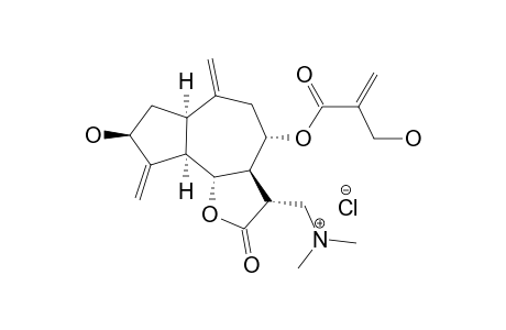 CYNAROPICRIN-DIMETHYLAMINE-ADDUCT-HYDROCHLORIDE