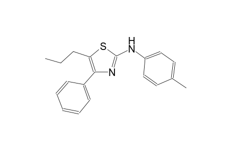 N-(4-methylphenyl)-4-phenyl-5-propyl-1,3-thiazol-2-amine