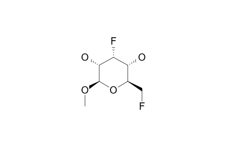 Methyl-3,6-dideoxy-3,6-difluoro.beta.-D-allopyranosid