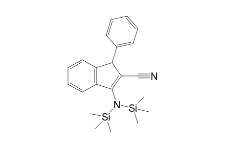 3-(1,1,1,3,3,3-Hexamethyldisilazan-2-yl)-1-phenyl-1H-indene-2-carbonitrile