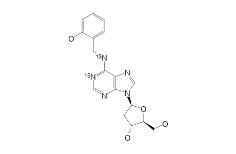 N6-[(1-HYDROXY-2-METHYLENE)-PHENYL]-[1-(15)N]-DEOXYADENOSINE