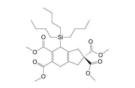tetramethyl 4-tributylsilyl-1,3,4,7-tetrahydroindene-2,2,5,6-tetracarboxylate