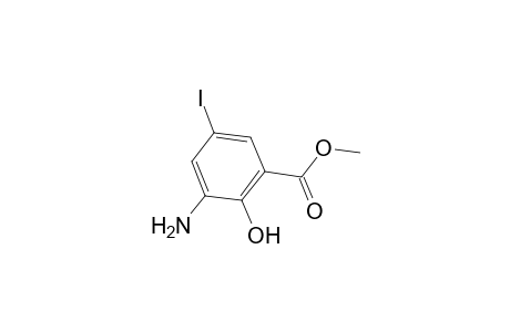 Salicylic acid, 3-amino-5-iodo-, methyl ester