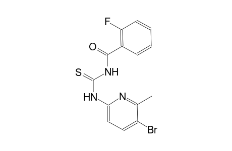 N-(5-bromo-6-methyl-2-pyridinyl)-N'-(2-fluorobenzoyl)thiourea
