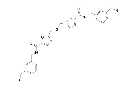 5,5'-BIS-(METY-AMINO-XYLYLENE-AMINOCARBONYL)-2,2'-(THIODIMETHYLENE-DIFURANE)