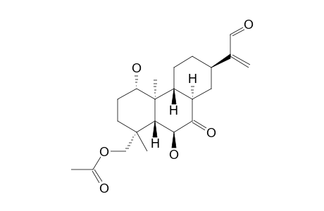ERIOCASIN_D;19-ACETOXY-1-ALPHA,6-BETA-DIHYDROXY-7,16-DIOXO-ENT-ABIETA-15-(17)-ENE