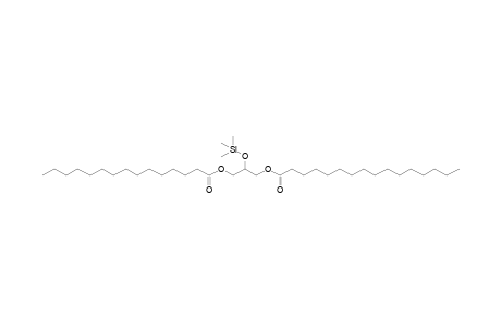 1-Palmitoyl-3-pentadecanoylglycerol, o-tms