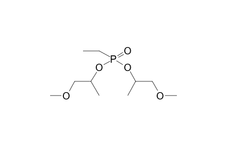 Phosphonic acid, ethyl-, di(2-methoxy-1-methylethyl) ester