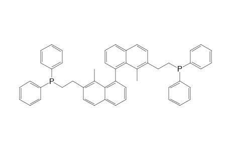7,7'-bis[2-(diphenylphosphino)ethyl]-8,8'-dimethyl-1,1'-binaphthyl