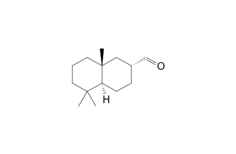 (2R,4aS,8aR)-5,5,8a-trimethyl-decahydro-naphthalene-2-carboxaldehyde