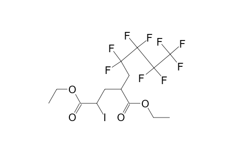 2-iodo-4-(2,2,3,3,4,4,5,5,5-nonafluoropentyl)glutaric acid diethyl ester