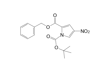 4-nitropyrrole-1,2-dicarboxylic acid, 2-benzyl tert-butyl ester