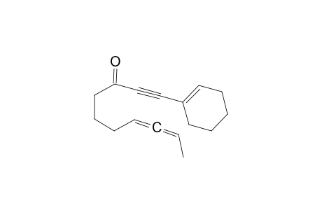 1-Cyclohexenyldeca-7,8-dien-1-yn-3-one