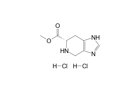Methyl (6S)-4,5,6,7-tetrahydro-1H-imidazo[4,5-c]pyridine-6-carboxylate dihydrochloride
