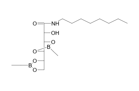 L-Mannonamide, 3,4:5,6-bis-O-ethaneboronate-N-octyl-
