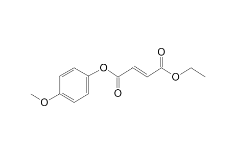 Fumaric acid, ethyl 4-methoxyphenyl ester