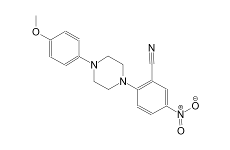 benzonitrile, 2-[4-(4-methoxyphenyl)-1-piperazinyl]-5-nitro-