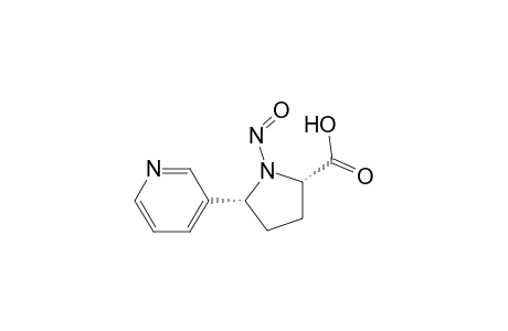 Proline, 1-nitroso-5-(3-pyridinyl)-, cis-