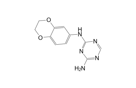 1,3,5-triazine-2,4-diamine, N~2~-(2,3-dihydro-1,4-benzodioxin-6-yl)-