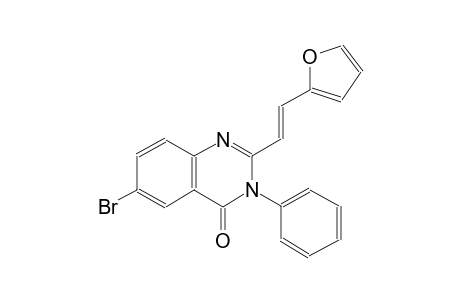 6-bromo-2-[(E)-2-(2-furyl)ethenyl]-3-phenyl-4(3H)-quinazolinone