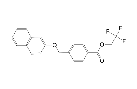2,2,2-trifluoroethyl 4-[(2-naphthyloxy)methyl]benzoate
