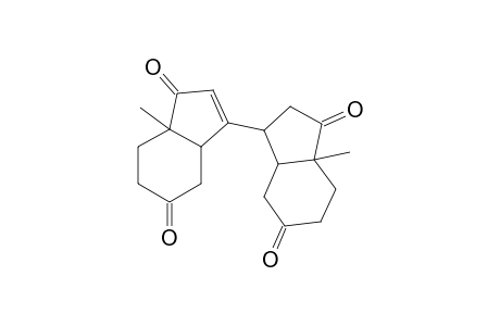 [1,3'-Bi-1H-indene]-1',3,5',6(2H,3aH,4'H)-tetrone, 3'a,4,5,6',7,7',7a,7'a-octahydro-3a,7'a-dimethyl-