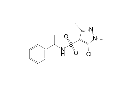5-chloro-1,3-dimethyl-N-(alpha-methylbenzyl)pyrazol-4-sulfonamide