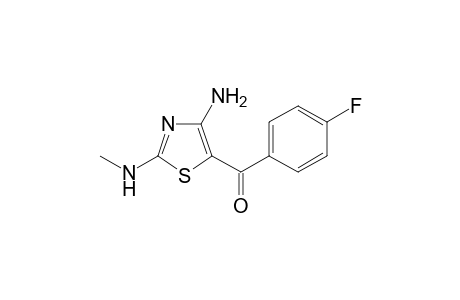 (4-Amino-2-methylaminothiazol-5-yl)(4-fluorophenyl)methanone