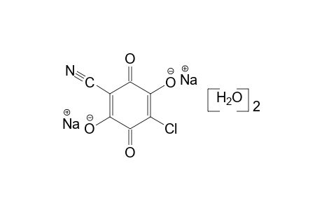 2-CHLORO-5-CYANO-3,6-DIHYDROXY-p-BENZOQUINONE, DISODIUM SALT, DIHYDRATE