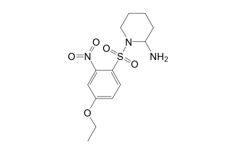 2-Piperidinamine, 1-[(4-ethoxy-2-nitrophenyl)sulfonyl]-