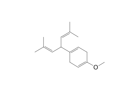 1,4-Cyclohexadiene, 1-methoxy-4-[3-methyl-1-(2-methyl-1-propenyl)-2-butenyl]-