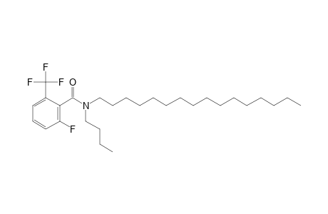 Benzamide, 2-fluoro-6-trifluoromethyl-N-butyl-N-hexadecyl-