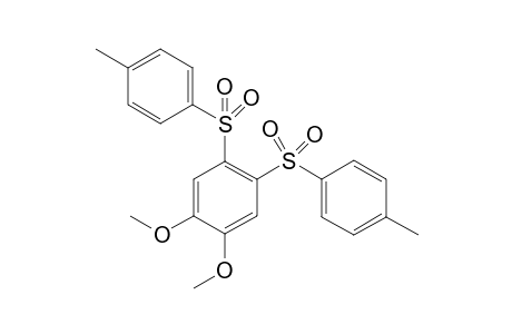 1,2-Dimethoxy-4,5-bis[(4-methylphenyl)sulfonyl]benzene