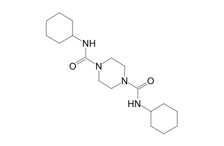 N,N'-DICYCLOHEXYL-1,4-PIPERAZINEDICARBOXAMIDE