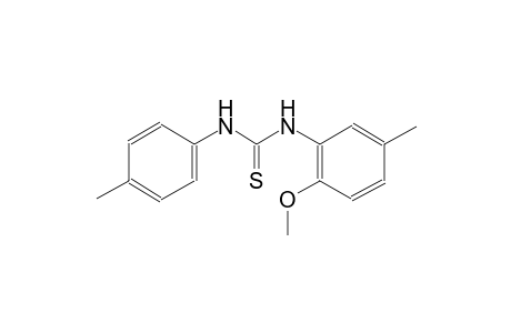 thiourea, N-(2-methoxy-5-methylphenyl)-N'-(4-methylphenyl)-