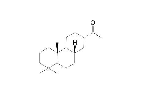 13-.alpha.-Acetyl-8-.beta.(H)-podocarpane