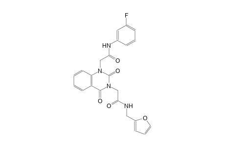 1-[3-(3-fluorophenyl)-2-oxopropyl]-3-[4-(furan-2-yl)-2-oxobutyl]-1,2,3,4-tetrahydroquinazoline-2,4-dione