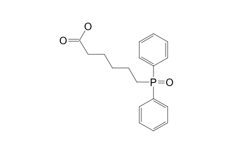 .omega.-(Diphenylphosphinyl)-hexansaeure