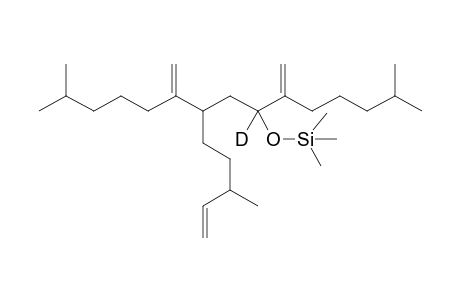 [9-2H]-9-trimethylsilyloxy-2,6,10,14-tetramethyl-7-(3-methylpent-4-enyl)-pentadeca-6(17),10(18)-diene