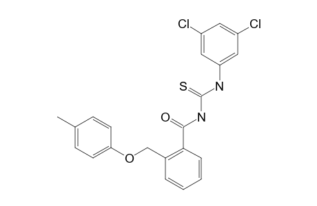 2-[(4-METHYLPHENOXY)-METHYL]-N-(3,5-DICHLOROPHENYLCARBAMOTHIOYL)-BENZAMIDE
