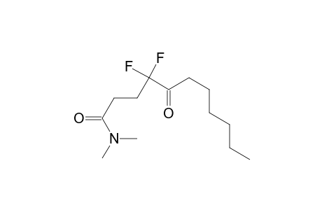 N-N-Dimethyl-4,4-difluoro-5-oxoundecanamide