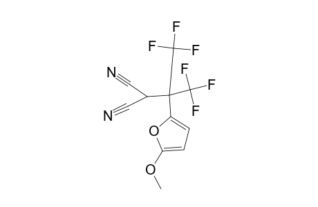 2-(2'-METHOXYFUR-5'-YL)-2,2-BIS-(TRIFLUOROMETHYL)-ETHANE-1,1-DICARBONITRILE