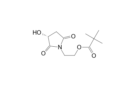 (3R)-3-Hydroxy-1-(2-pivaloyloxyethyl)pyrrolidine-2,5-dione