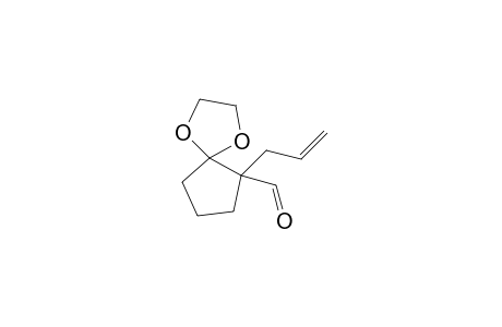 1-Allyl-2,2-ethylenedioxycyclopentane-1-carbaldehyde