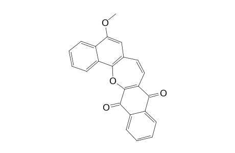 5-Methoxydinaphtho[1,2-b:2,3-f]oxepine-9,14-dione