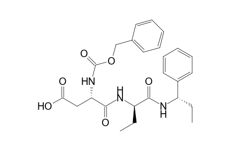 N-(Benzyloxycarbonyl)-L-aspartyl-2-aminobutyric acid - .alpha.-phenyl(propyl)amide