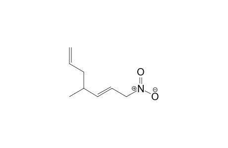 (E) 4-Methyl-2,6-heptadiene