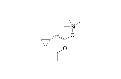 ((2-cycloprpyl-1-ethoxyvinyl)oxy)trimethylsilane