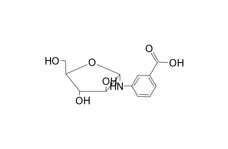 3-[(3,4-dihydroxy-5-methylol-tetrahydrofuran-2-yl)amino]benzoic acid